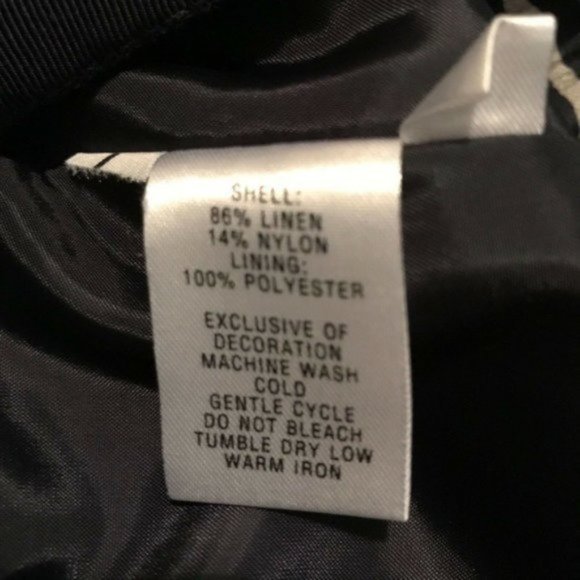 Ann Taylor LOFT | Striped Navy Pencil Skirt | Sz 6 - Picture 7 of 9